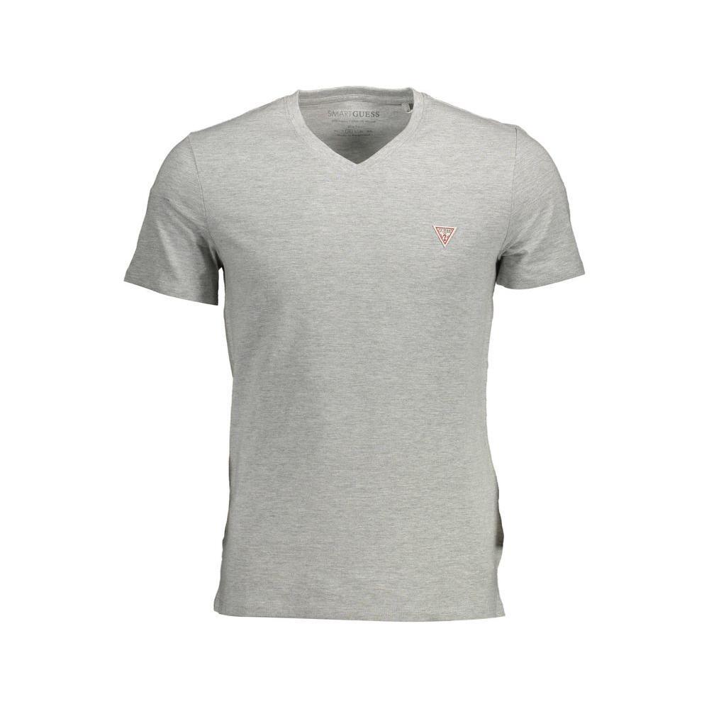 Guess Jeans Brown Organic Cotton Men T-Shirt