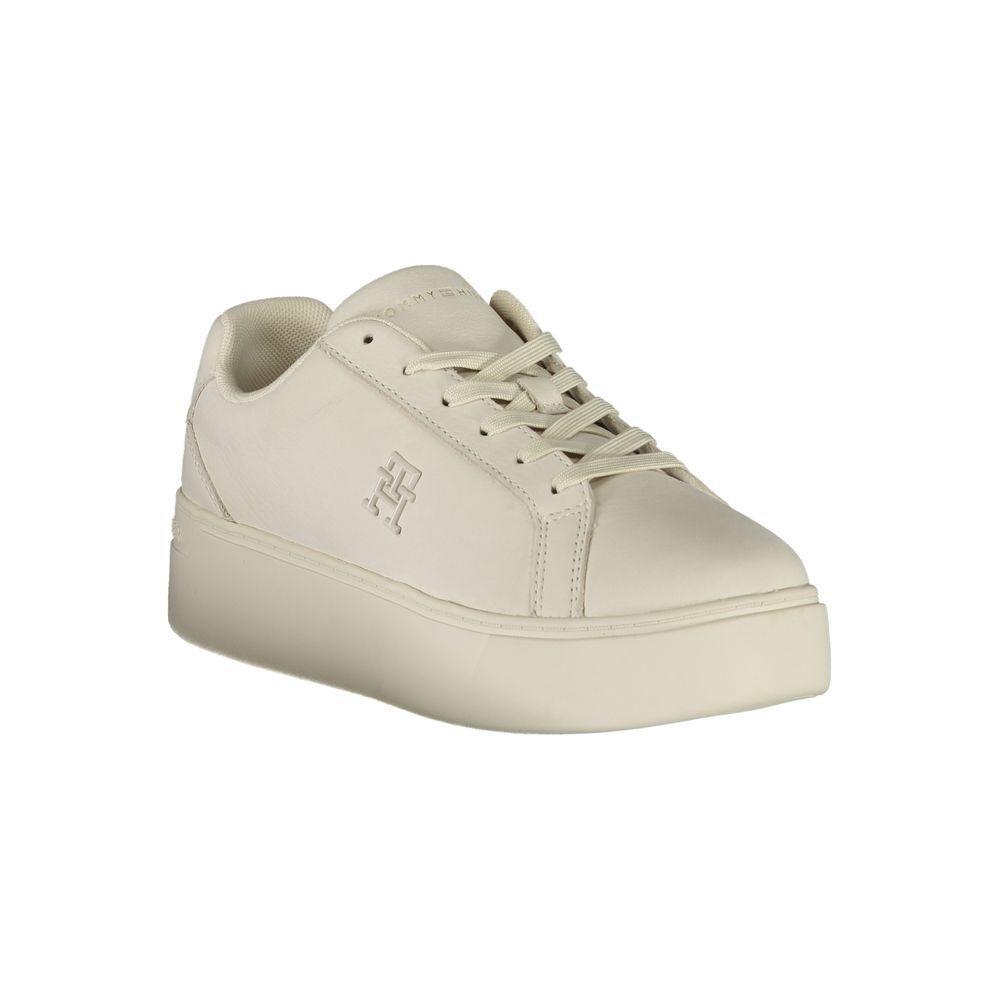 Tommy Hilfiger White Polyester Sneaker TO-29016-EU40/US10