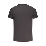 Tommy Hilfiger Black Cotton Men T-Shirt TO-38473-S