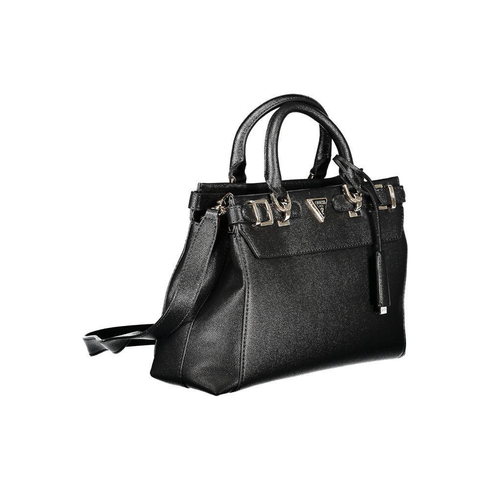 Guess Jeans Black Polyethylene Women Handbag GU-32564
