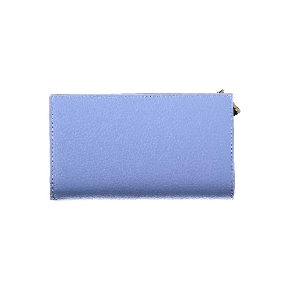 Coccinelle Light Blue Leather Women Wallet CO-34880