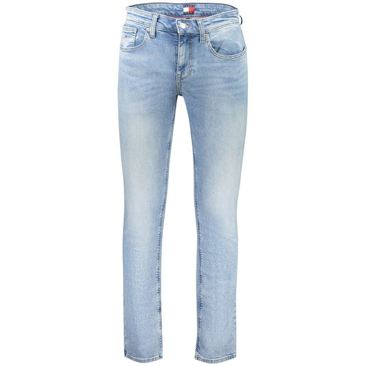 Tommy Hilfiger Blue Cotton Men Jeans