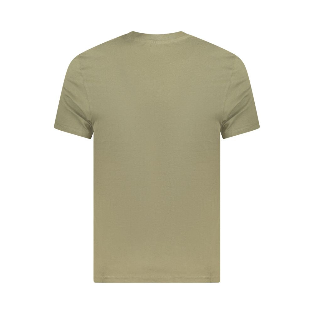 Timberland Green Cotton Men T-Shirt TI-35448-M