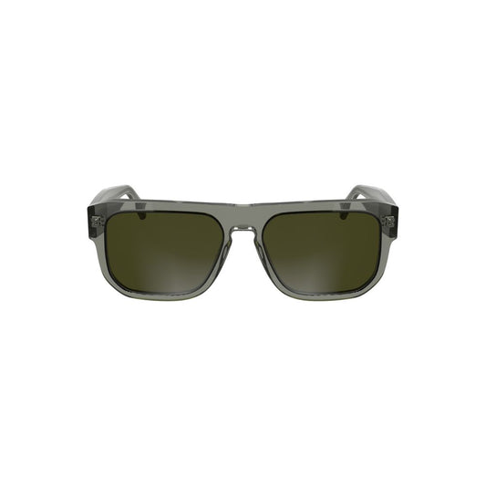 Calvin Klein Gray Acetate Men Sunglass