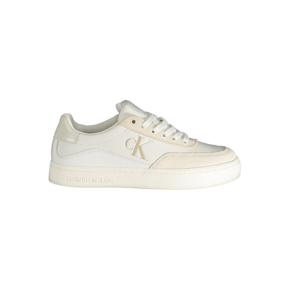 Calvin Klein White Polyester Sneaker CA-31490-EU39/US9