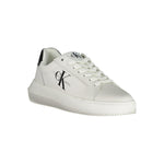Calvin Klein Eco-Chic White Sneakers with Contrast Details CA-25042-EU36/US6