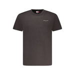 Tommy Hilfiger Black Cotton Men T-Shirt TO-35380-S