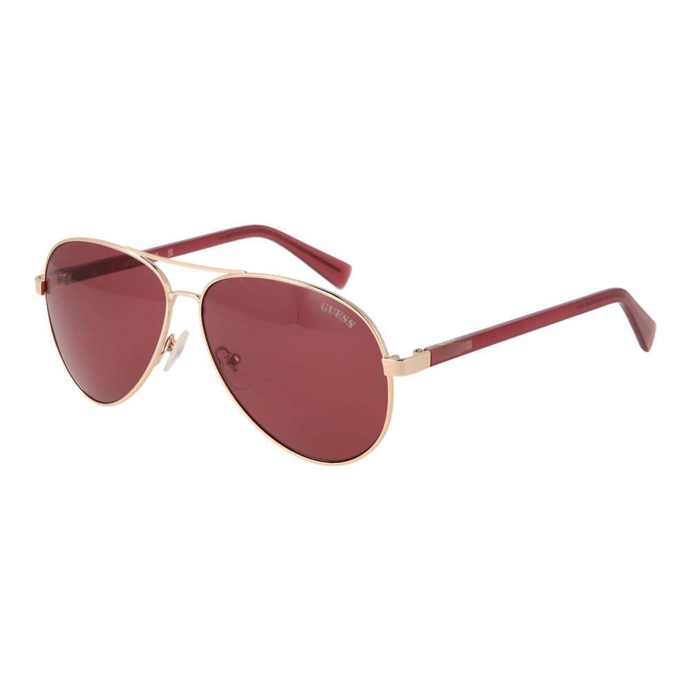 Guess Gold Metal Sunglasses