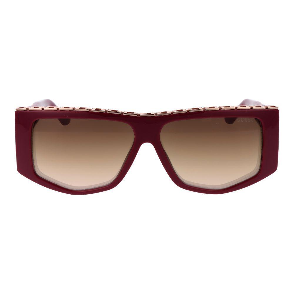 Guess Red Stainless Steel Sunglasses