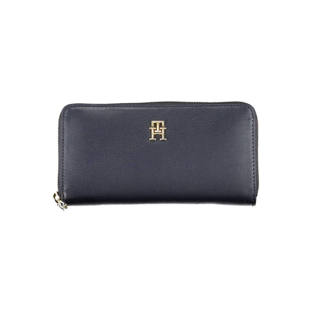Tommy Hilfiger Blue Polyethylene Wallet TO-14313