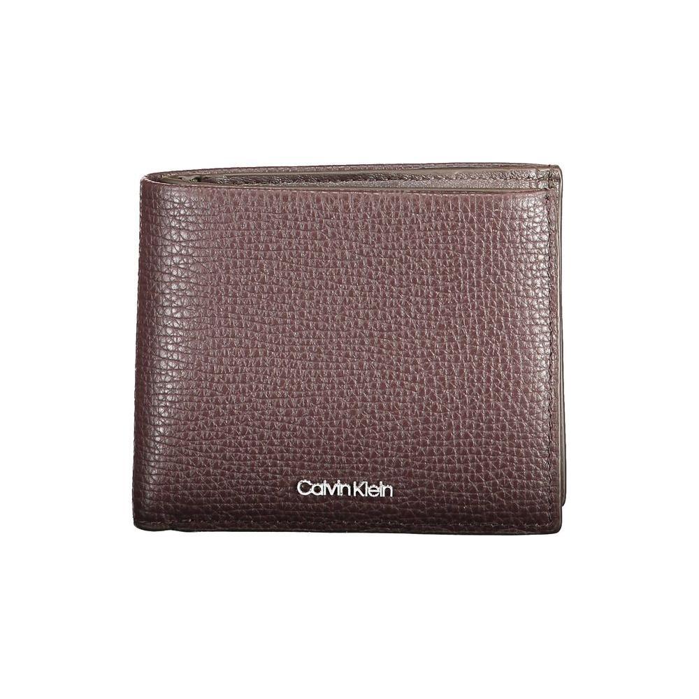 Calvin Klein Brown Leather Wallet CA-14622