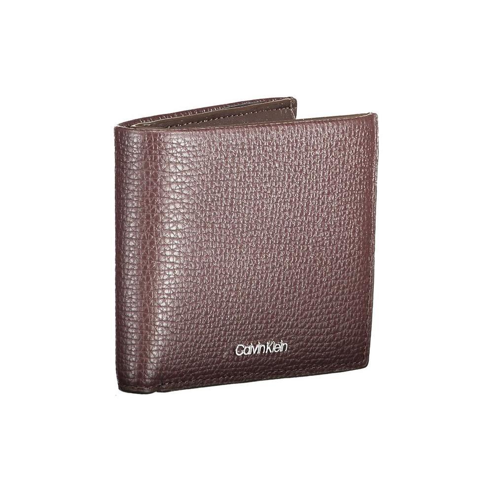 Calvin Klein Brown Leather Wallet CA-14622