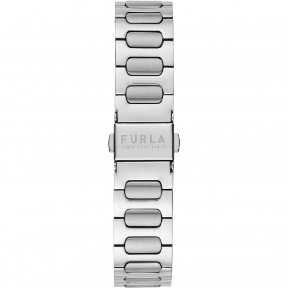 Furla Gray Stainless Steel Bracelet Watch