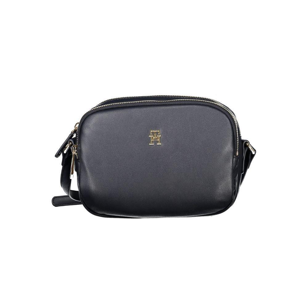 Tommy Hilfiger Blue Polyester Handbag TO-27560