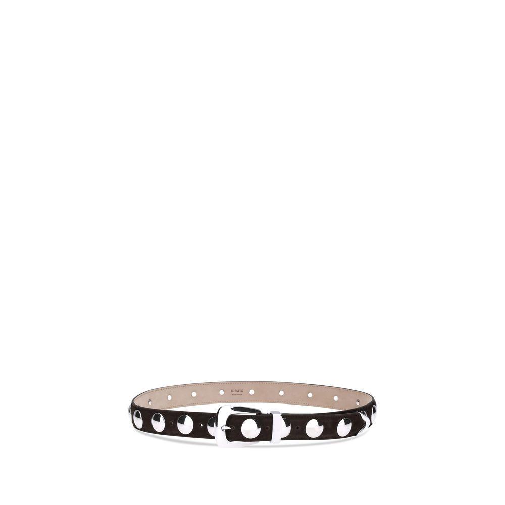 Khaite Benny Smooth Leather Belt