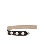 Khaite Benny Smooth Leather Belt
