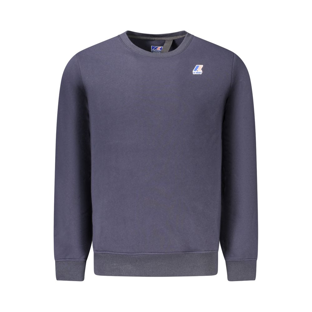 K-WAY Blue Cotton Men Sweater KW-38809-S