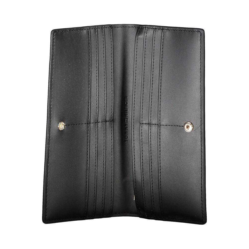 Tommy Hilfiger Black Polyethylene Wallet TO-20469