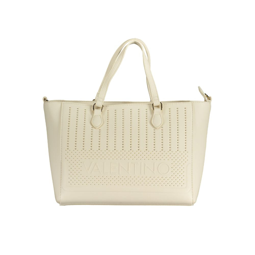Mario Valentino White Polyethylene Handbag VA-24268