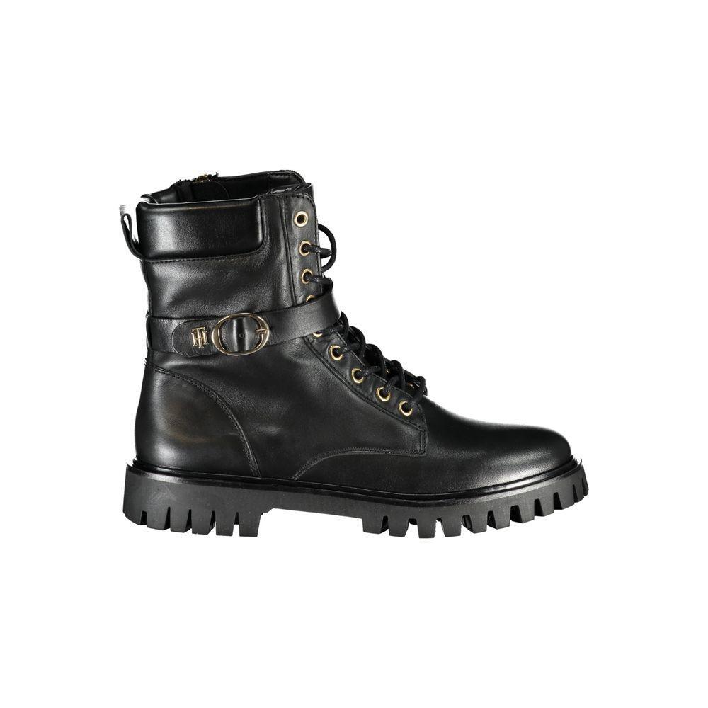 Tommy Hilfiger Black Polyester Boot TO-25012-EU36/US6