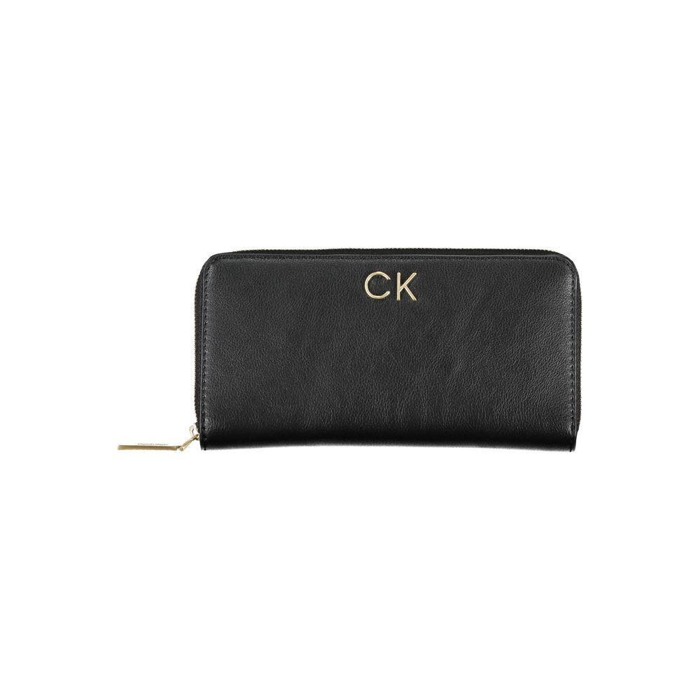 Calvin Klein Black Polyester Wallet CA-26195
