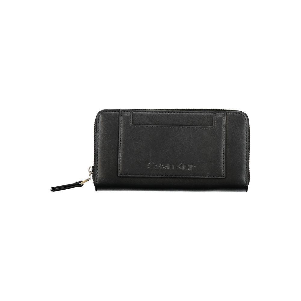 Calvin Klein Black Polyester Wallet CA-27482