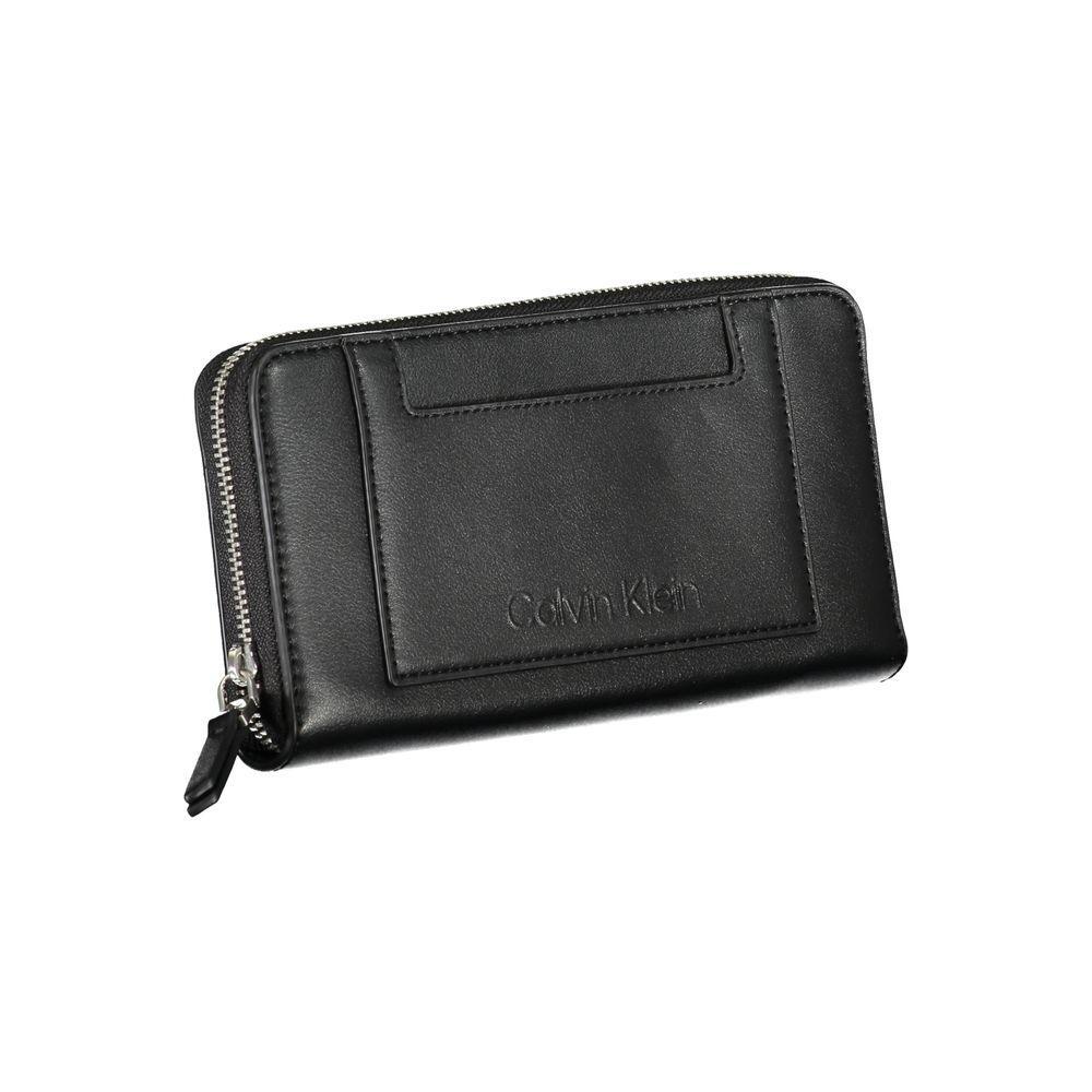 Calvin Klein Black Polyester Wallet CA-27482