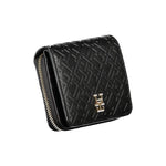 Tommy Hilfiger Black Polyethylene Wallet TO-30747