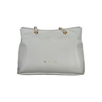 Mario Valentino Gray Polyethylene Handbag VA-32694