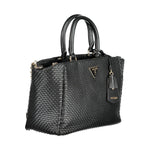 Guess Jeans Black Polyethylene Handbag GU-33958