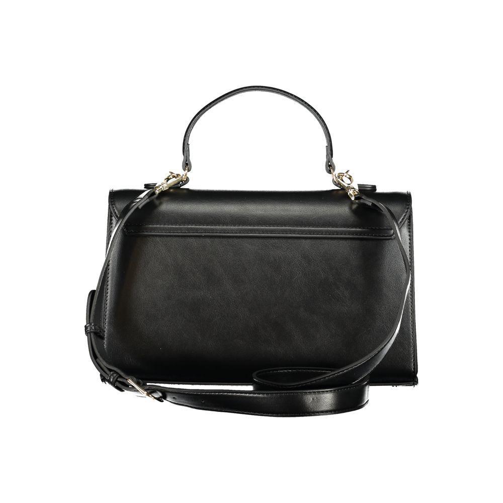 Mario Valentino Black Polyethylene Handbag VA-34712