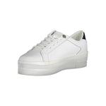 Tommy Hilfiger White Polyester Sneaker TO-15145-EU41/US11