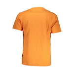 Napapijri Orange Cotton T-Shirt NA-19623-XXL