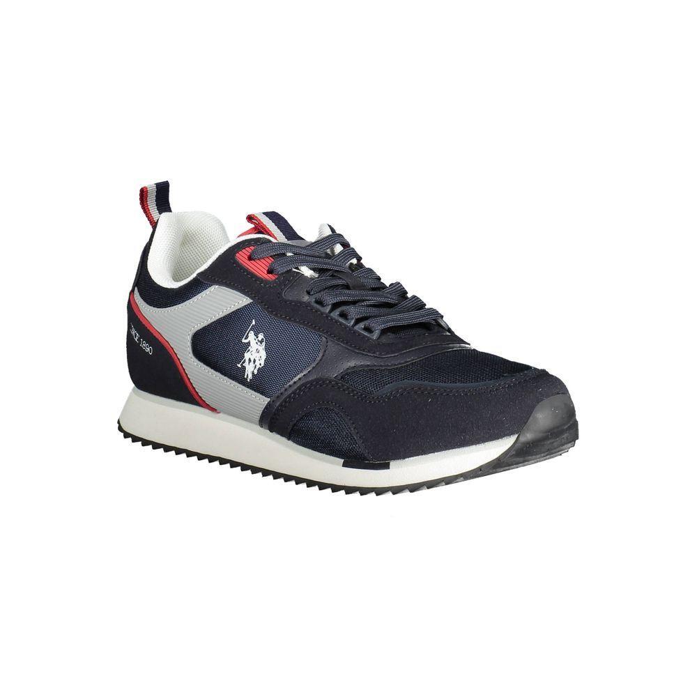 U.S. POLO ASSN. Blue Polyester Sneaker US-20316-EU43/US10