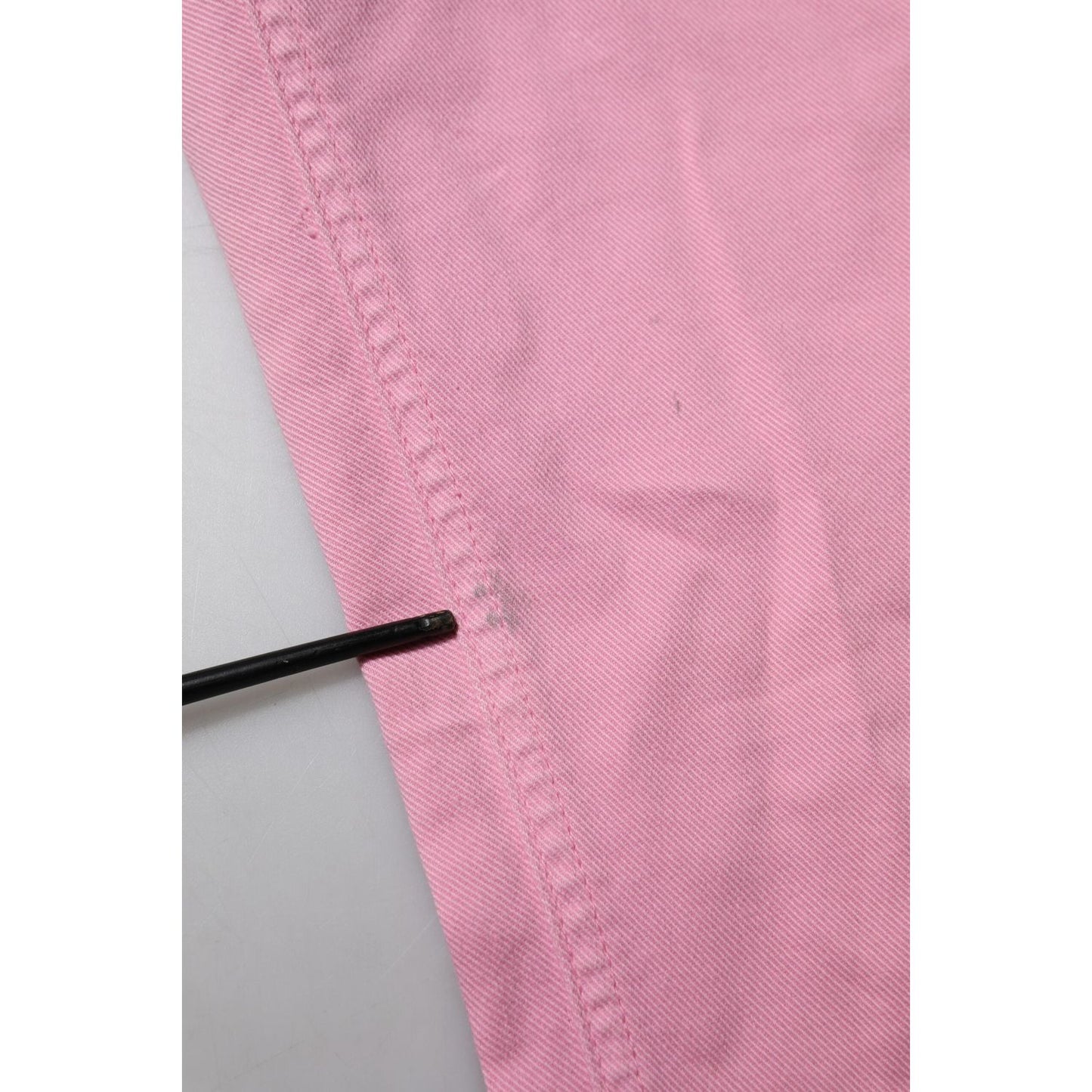 Dolce & Gabbana Pink Cotton PRETTY Skinny Denim Jeans PAN76296-42