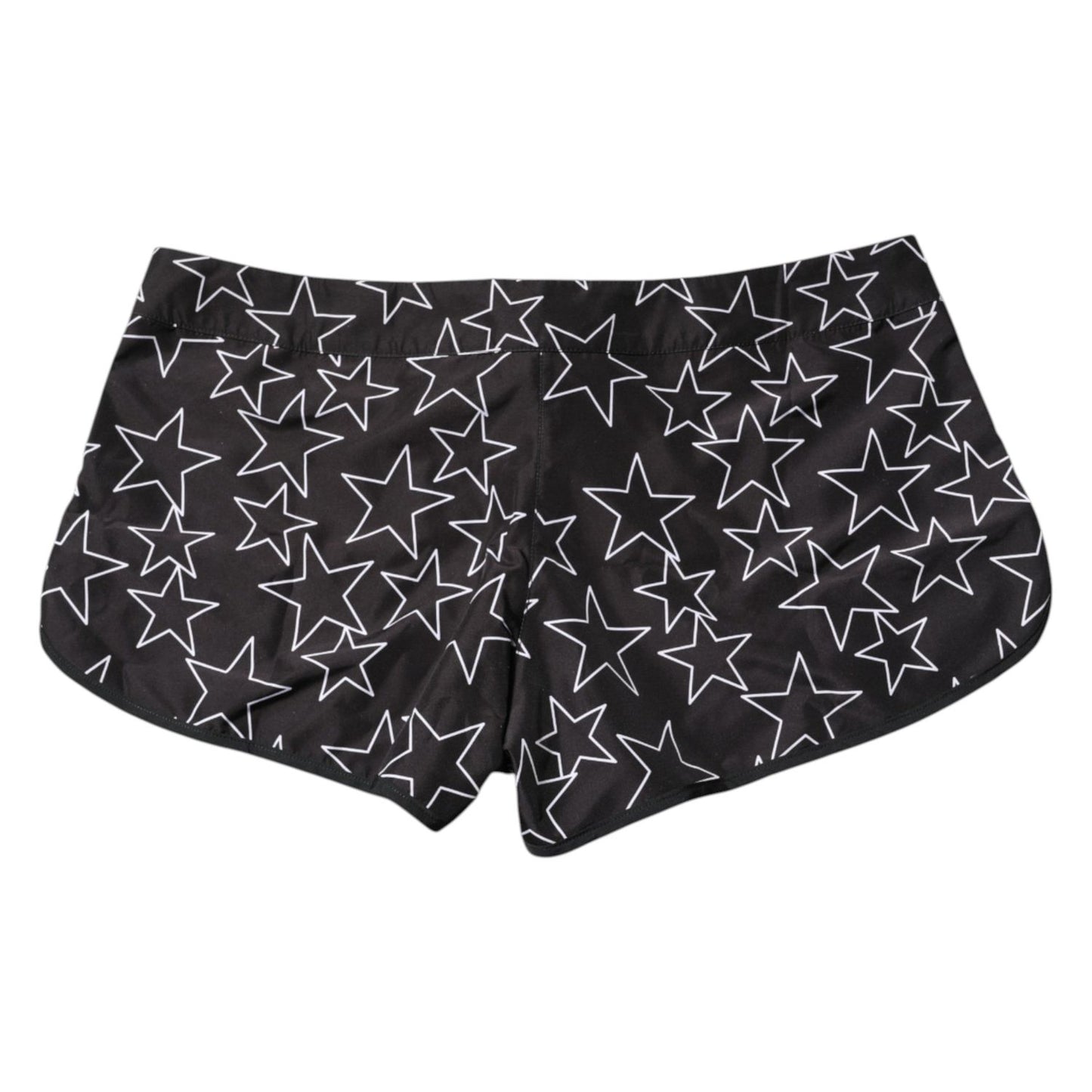 Dolce & Gabbana Black Star Print Beachwear Shorts Swimwear BIK1619-2