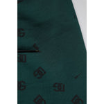 Dolce & Gabbana Green Logo Print Jogger Men Sweatpants Pants PAN76272-48