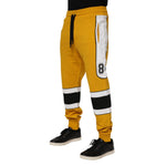 Dolce & Gabbana Yellow Cotton Logo Jogger Sweatpants Pants PAN76373-46