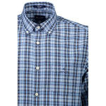 Gant Blue Cotton Shirt GA-9098-M