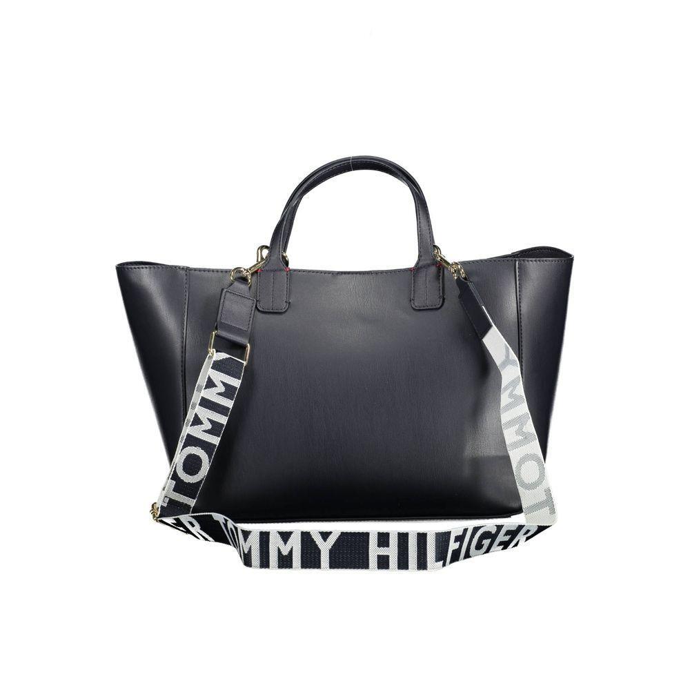 Tommy Hilfiger Blue Polyethylene Handbag TO-12487