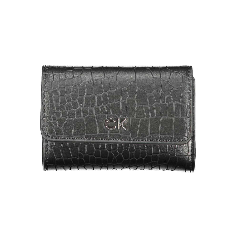 Calvin Klein Black Polyester Wallet CA-30993