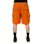 Dolce & Gabbana Orange Cotton Men Casual Cargo Bermuda Shorts PAN76426-50