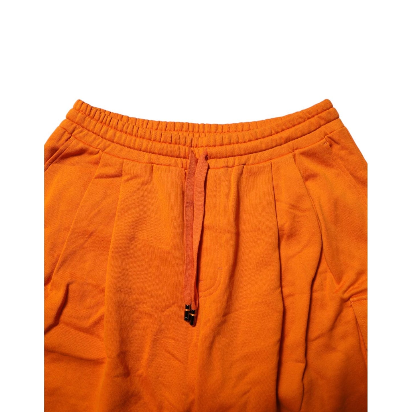 Dolce & Gabbana Orange Cotton Men Casual Cargo Bermuda Shorts PAN76426-50