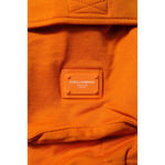 Dolce & Gabbana Orange Cotton Men Casual Cargo Bermuda Shorts PAN76426-50