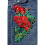 Dolce & Gabbana Blue Cotton Low Waist Skinny Denim Jeans PAN75967-36