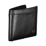 Piquadro Black Leather Wallet PI-20700