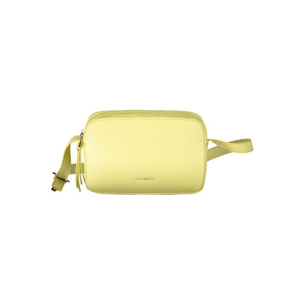 Coccinelle Yellow Leather Handbag CO-29311