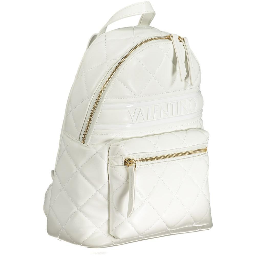 Mario Valentino White Polyethylene Backpack VA-29940
