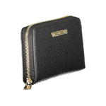 Mario Valentino Black Polyethylene Wallet VA-36231