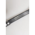 Dolce & Gabbana Silver Logo Engraved Metal Waist Buckle Belt WMB540-75